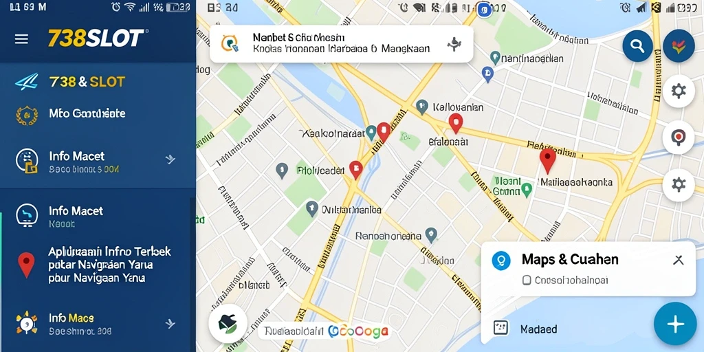 Tampilan antarmuka aplikasi 738SLOT yang intuitif dan informatif
